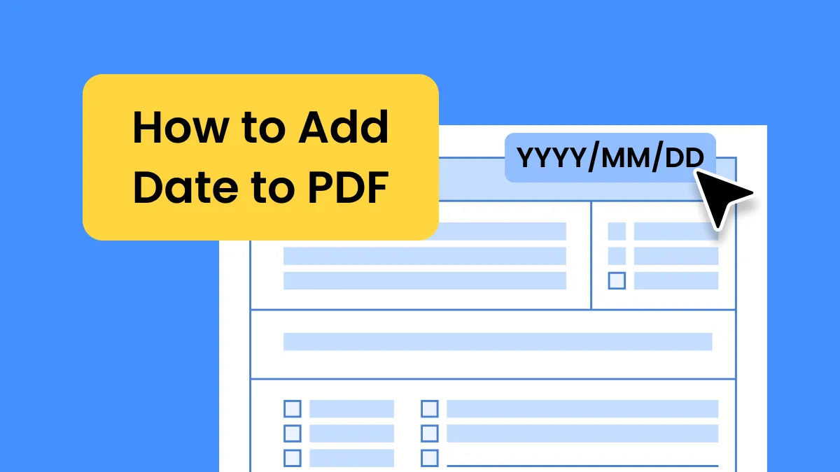 How to Add Date to PDF in 3 Ways