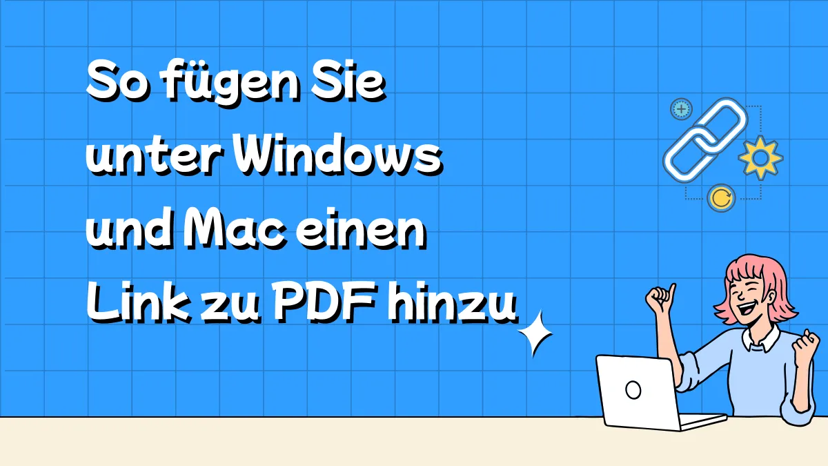 So fügen Sie unter Windows und Mac einen Link zu PDF hinzu