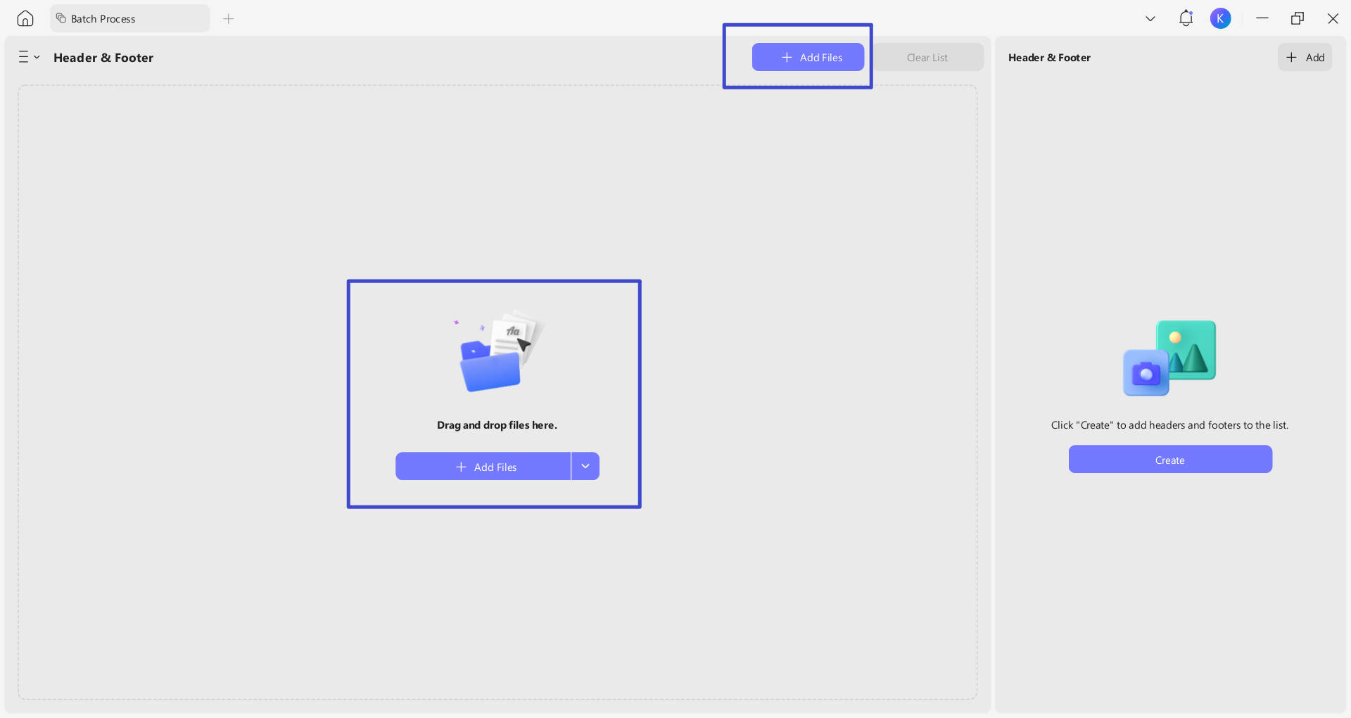 batch add header and footer 2
