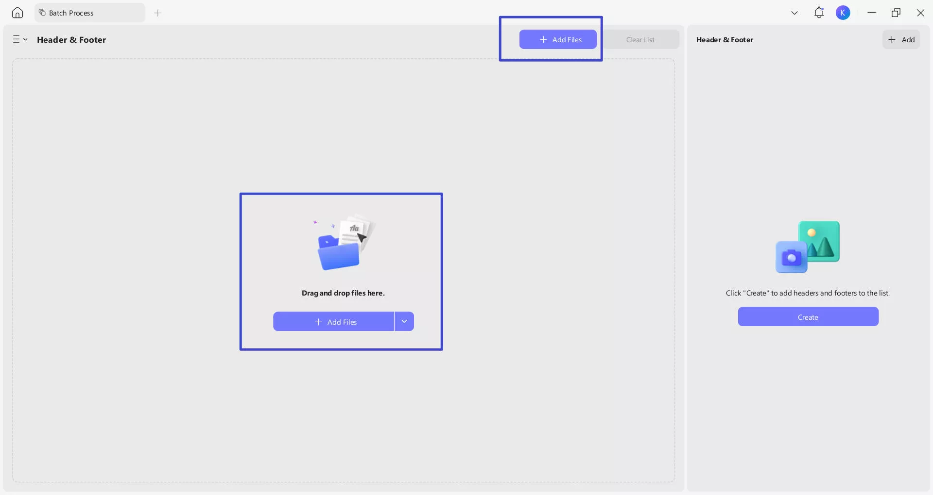 batch add header and footer 2
