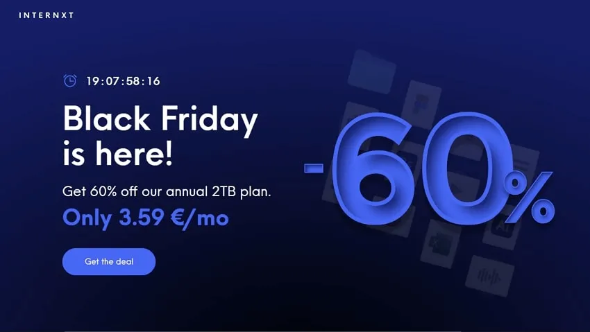 annuncia la settimana del Black Friday: offerte dal 19 al 29  novembre con risparmi fino al 50%