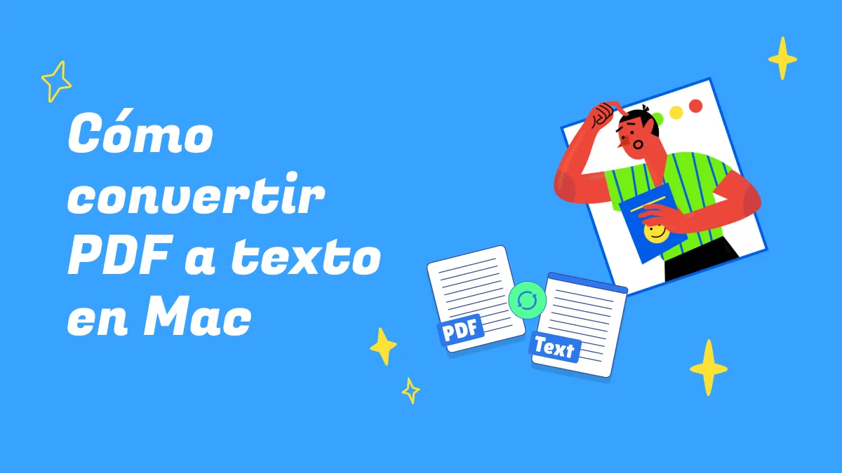 Cómo convertir un PDF a texto en Mac (Incluyendo macOS Sonoma)