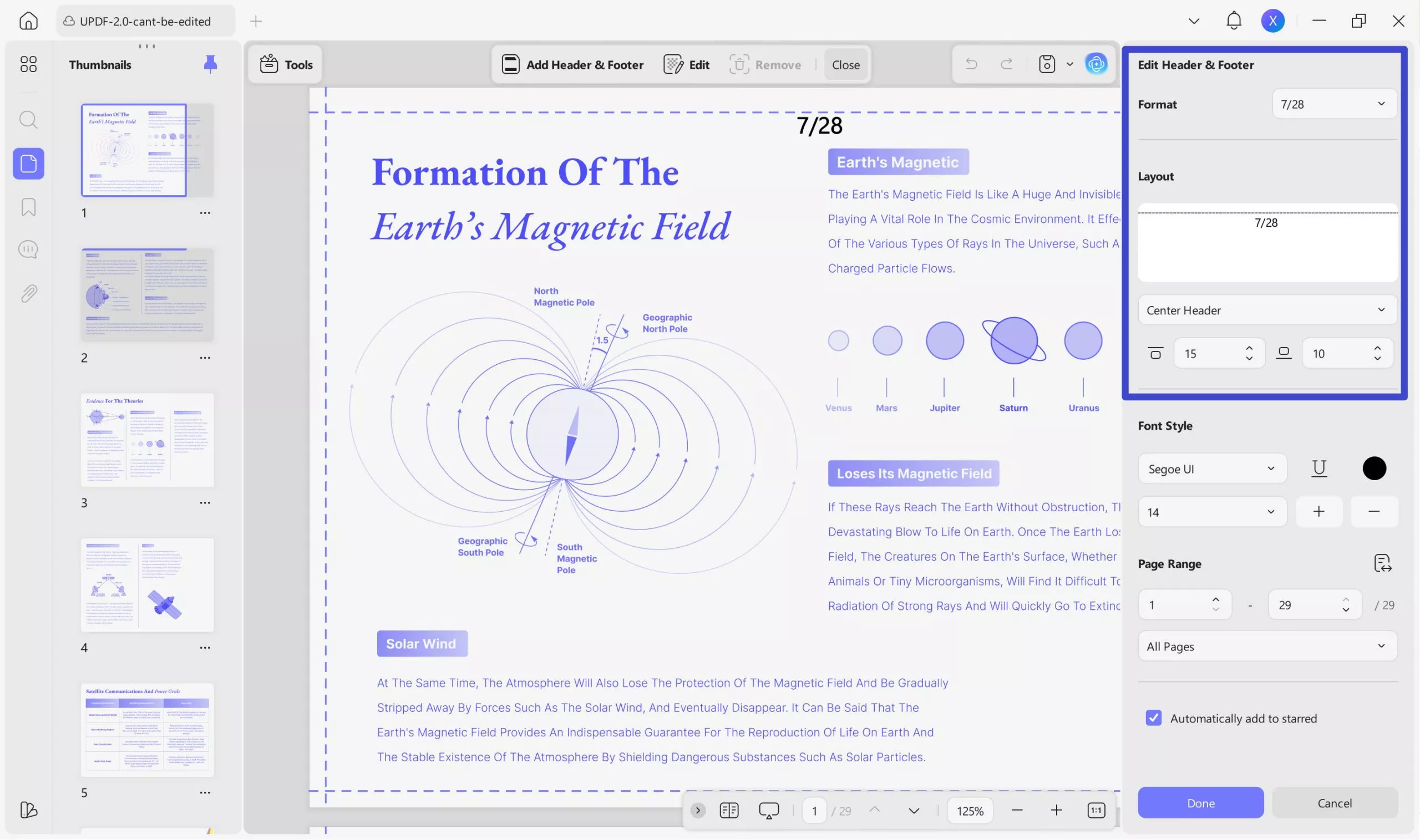 how to add a date to a pdf