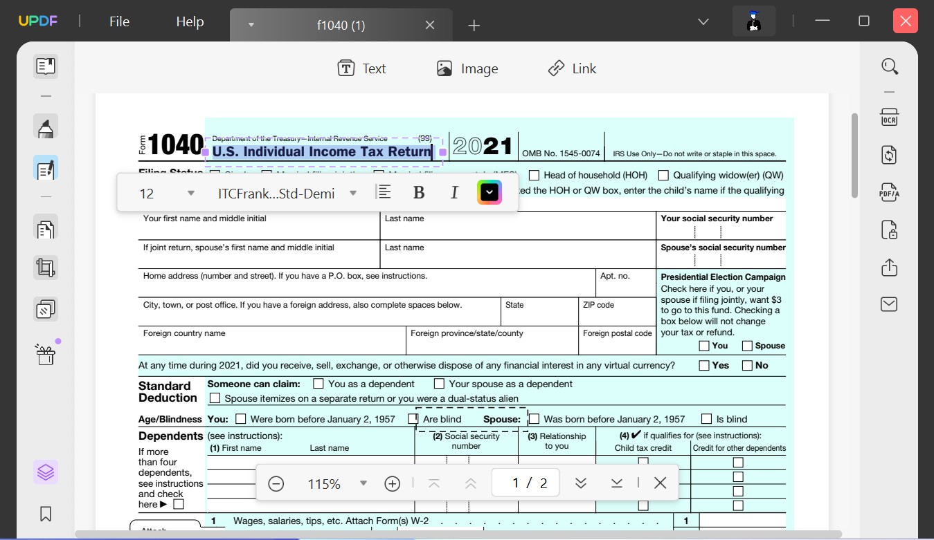 Top Free Fillable Pdf Creators In Updf