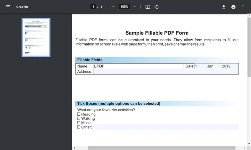 cómo llenar un formulario pdf con google chrome