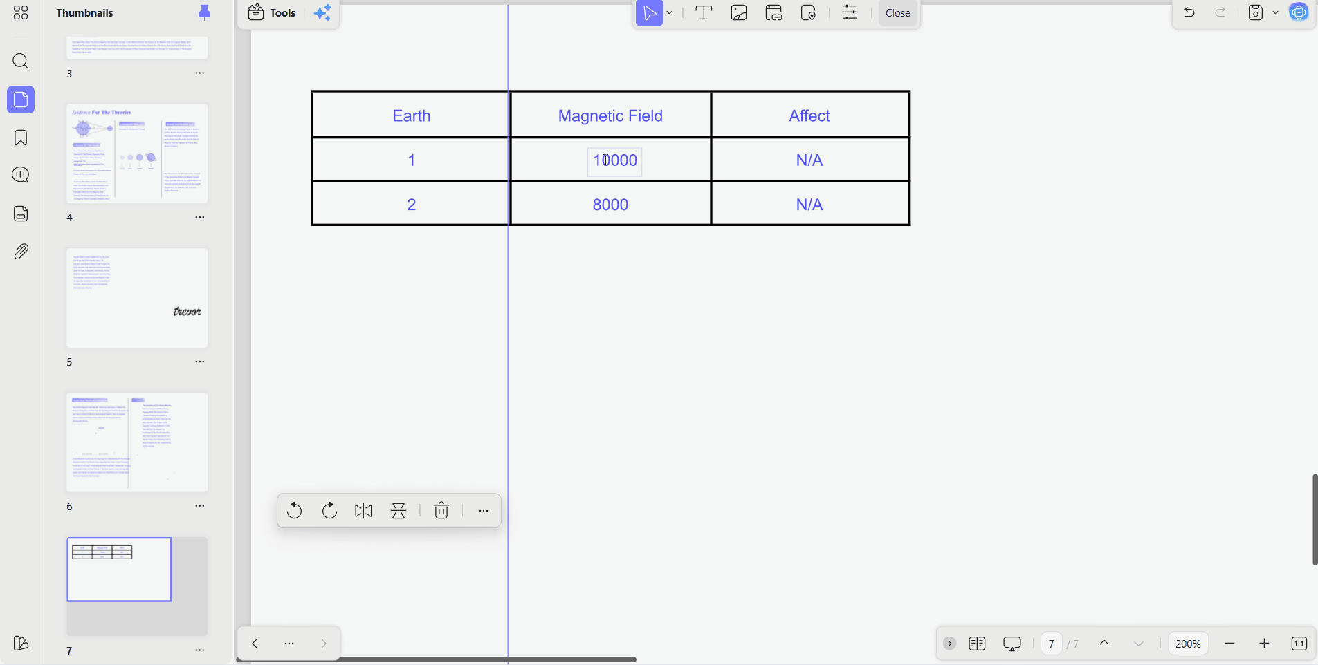 edit pdf table using updf desktop