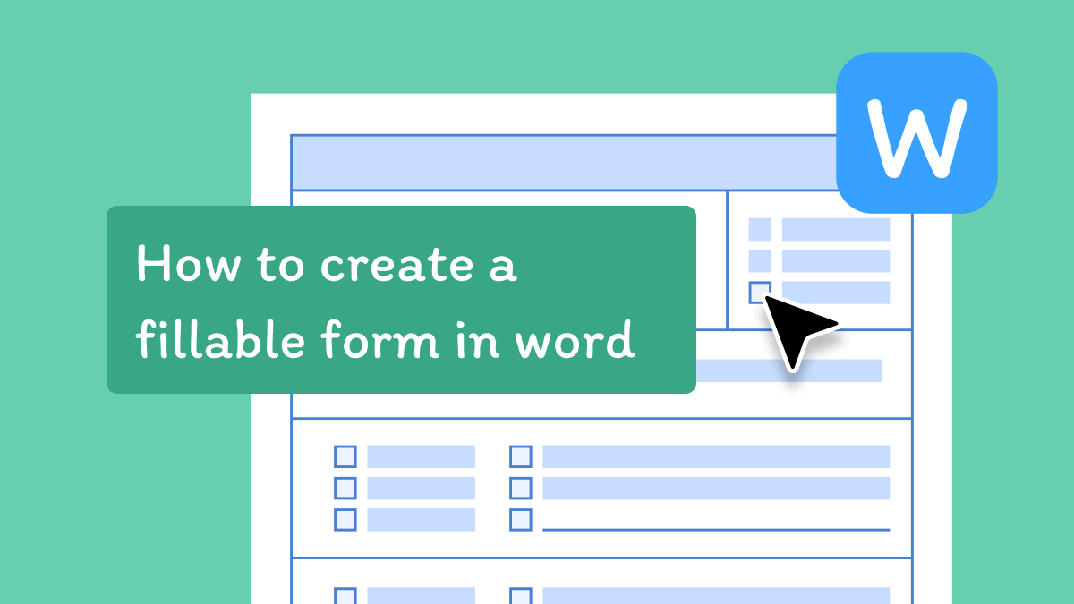 How To Create A Fillable Form In Word Instantly Quick Tips UPDF