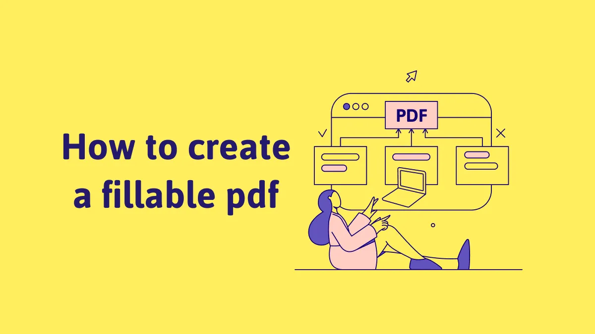 create a fillable pdf