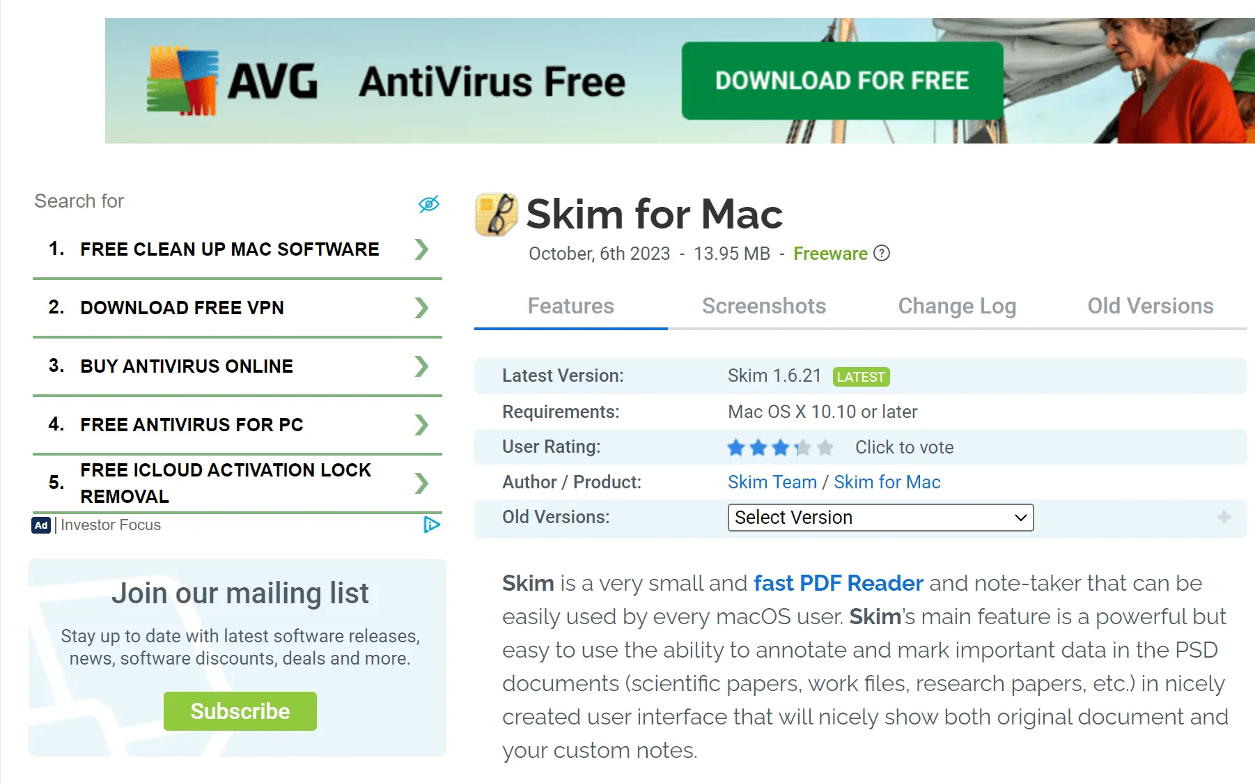 Skim für Mac