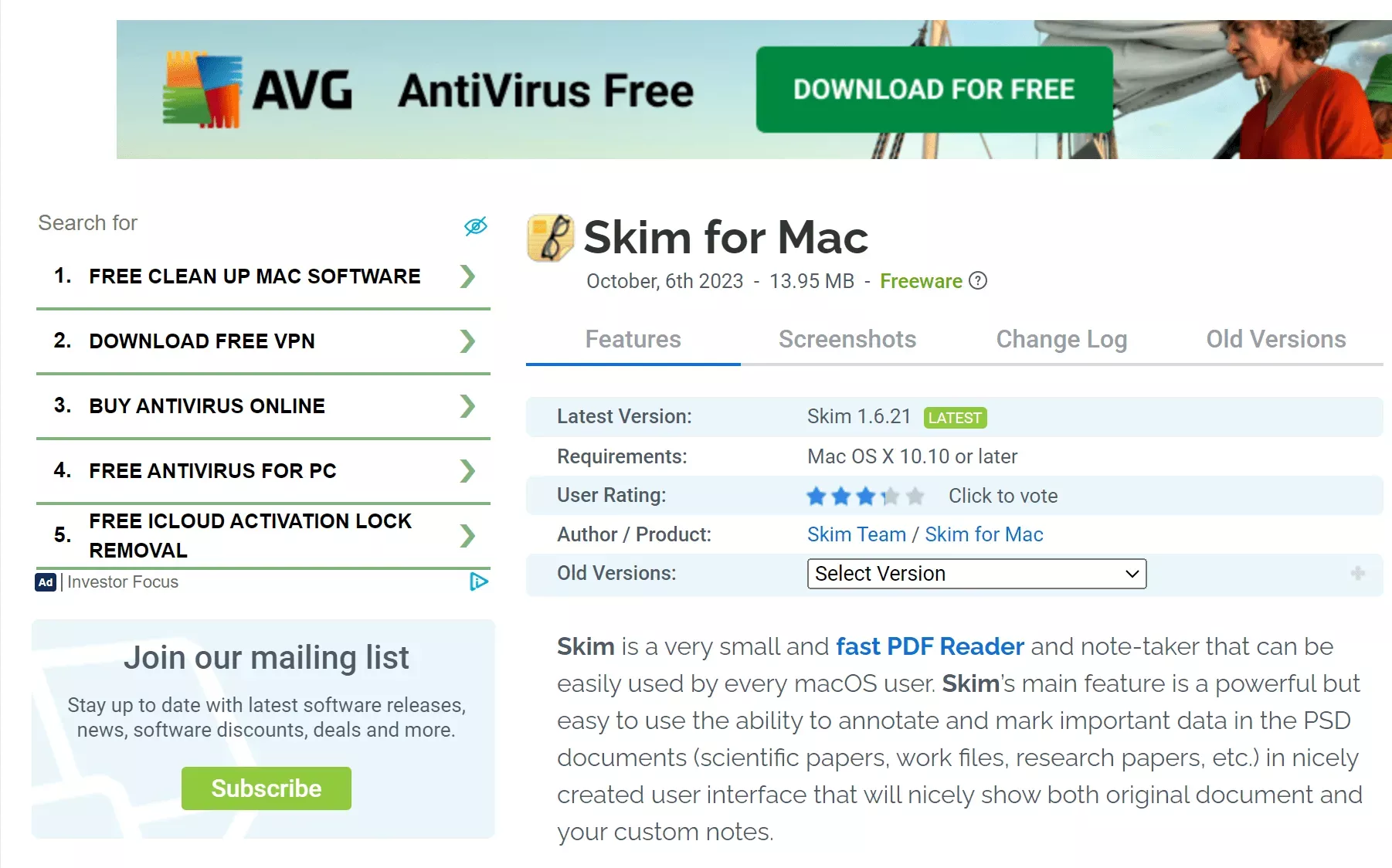 Skim für Mac