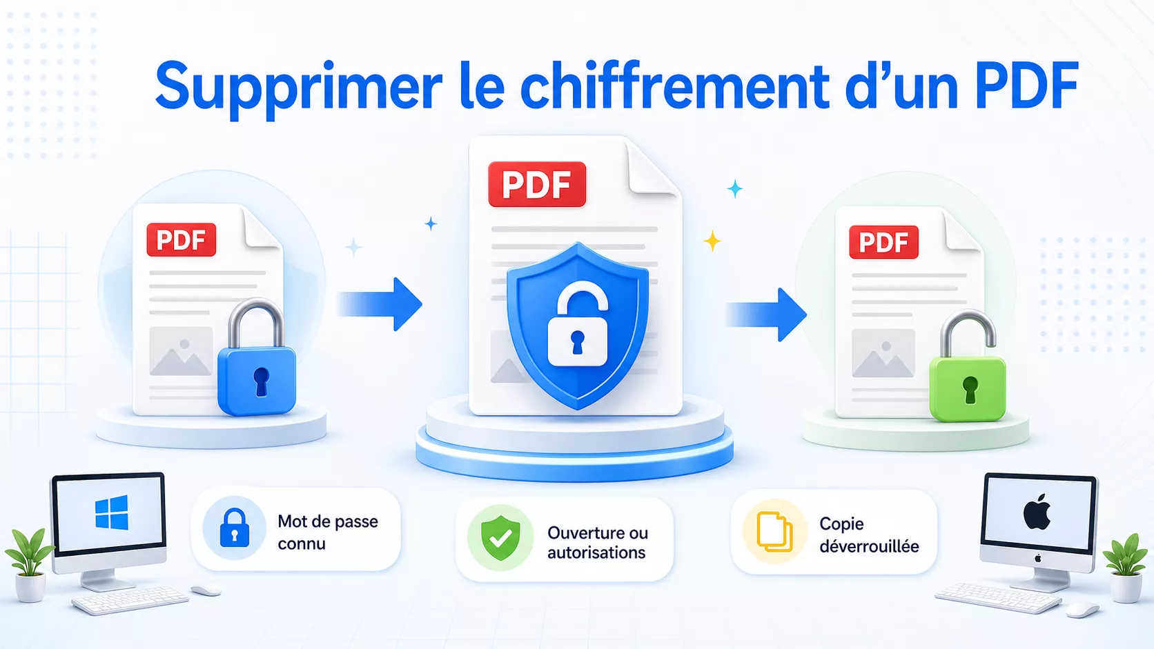 supprimer le chiffrement