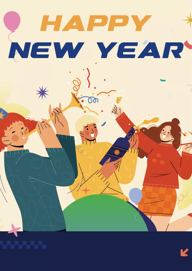 new year card