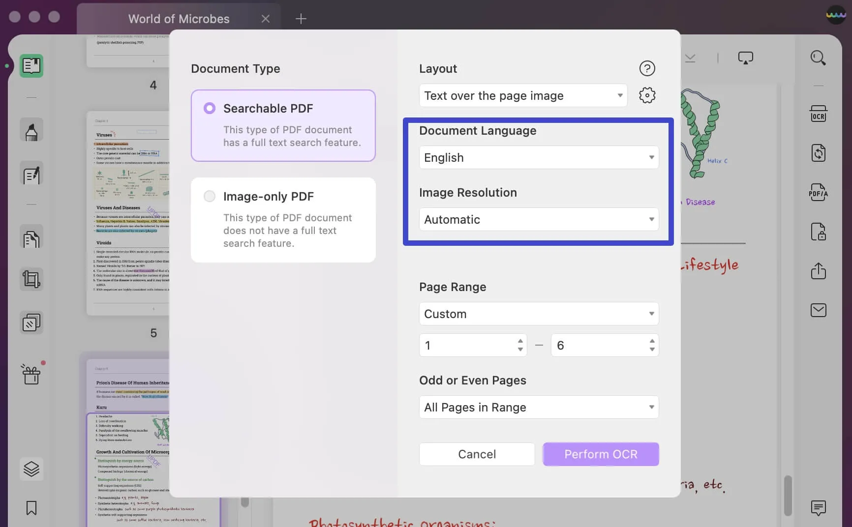 how to make a pdf editable mac