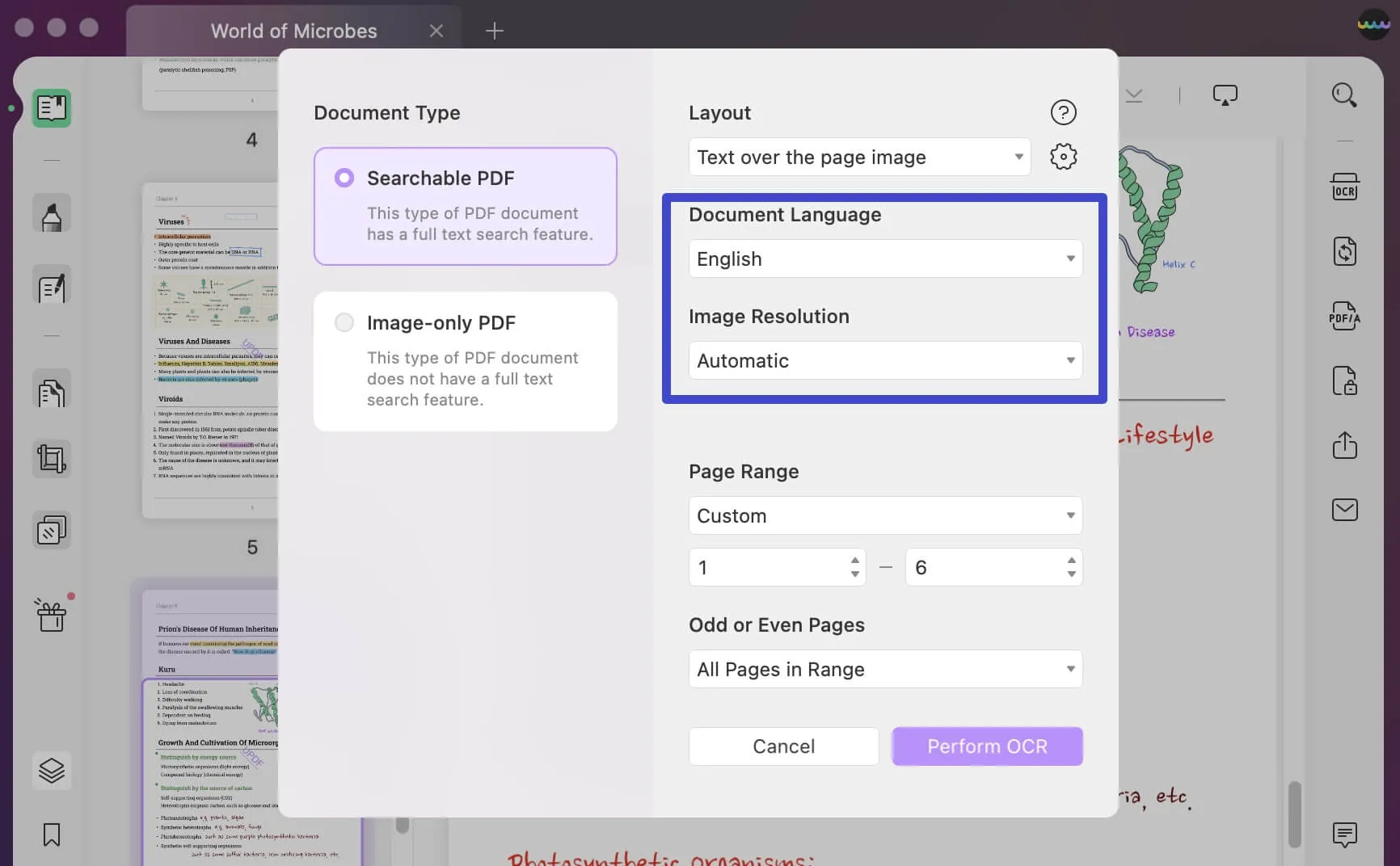 como editar un documento pdf escaneado en mac