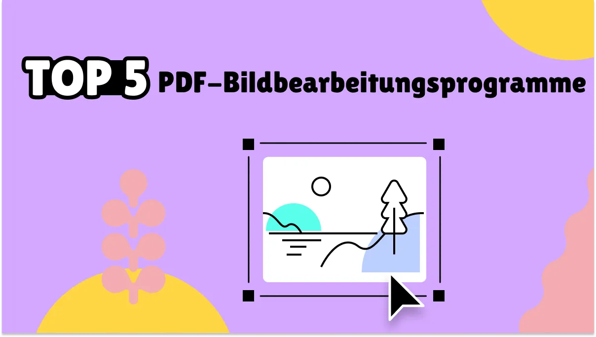 Top 5 PDF-Bildbearbeitungsprogramme, um Ihnen die beste Flexibilität zu bieten