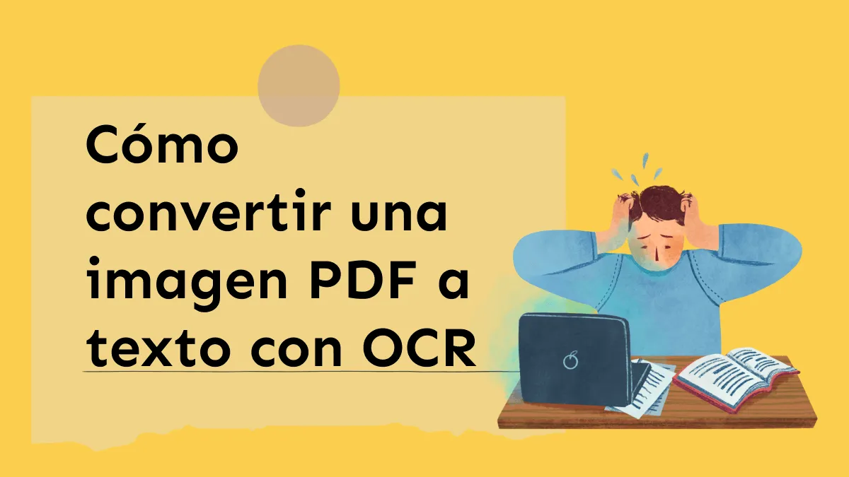 Cómo convertir una imagen PDF a texto con OCR