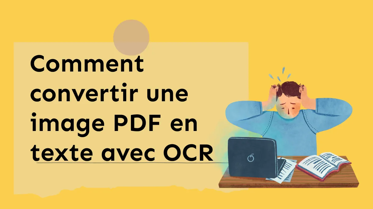 Comment convertir une image PDF en texte avec OCR