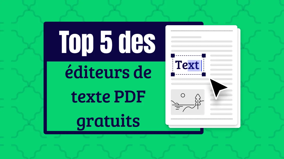 Top 5 des éditeurs de texte PDF gratuits - Le meilleur de tous en 2022