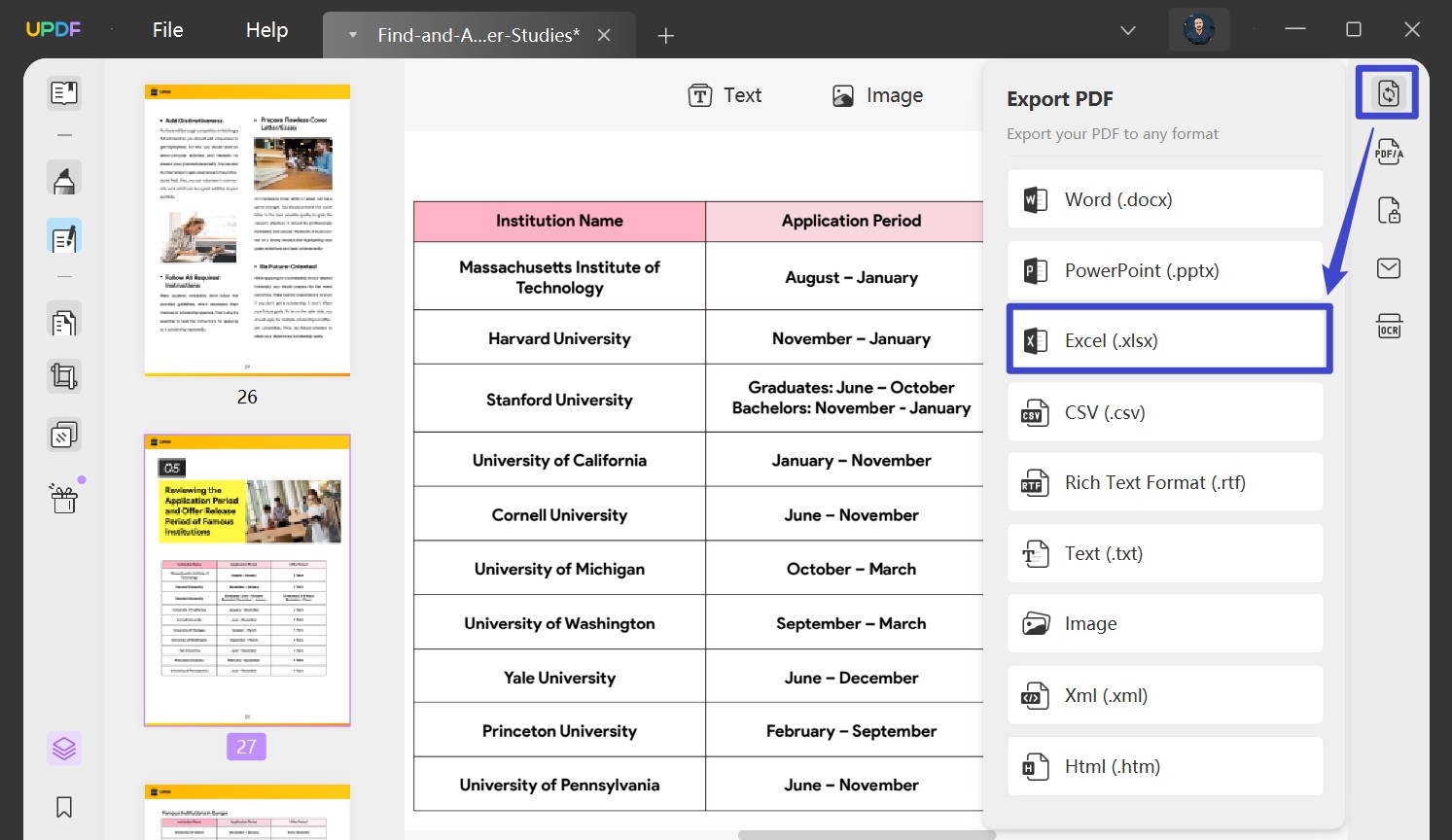 paperport ocr pdf to excel