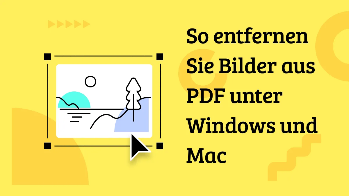 So entfernen Sie Bilder aus PDF unter Windows und Mac