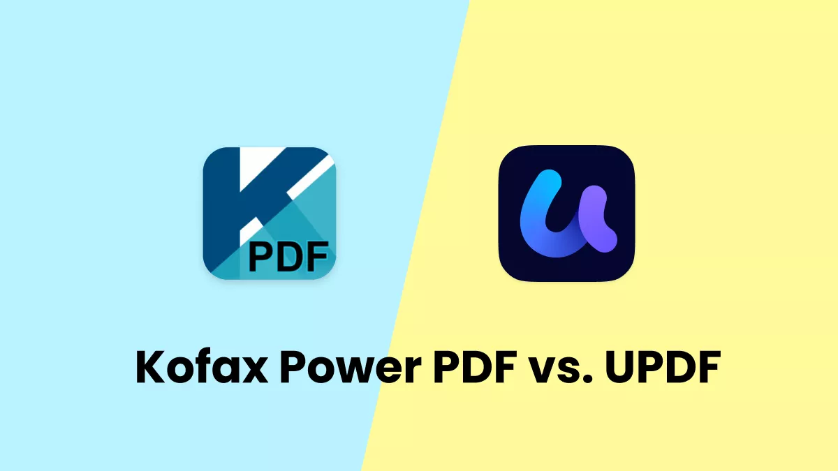 Kofax Power PDF vs UPDF: Usability, UI, & More