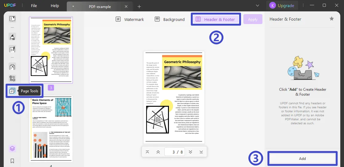 add bates numbers to pdf