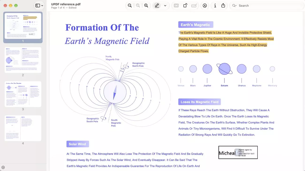 annotate highlight pdf text preview