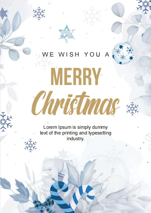 happy holidays message merry christmas card