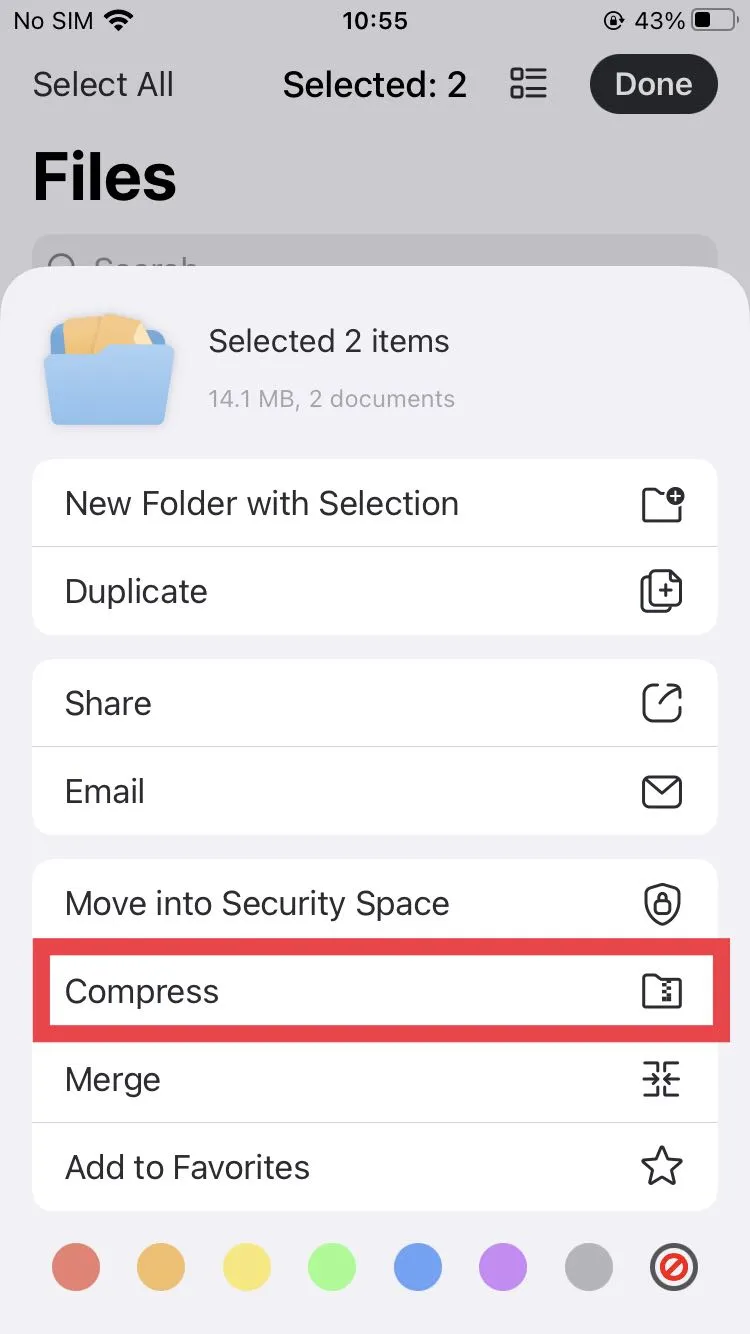 compress pdf