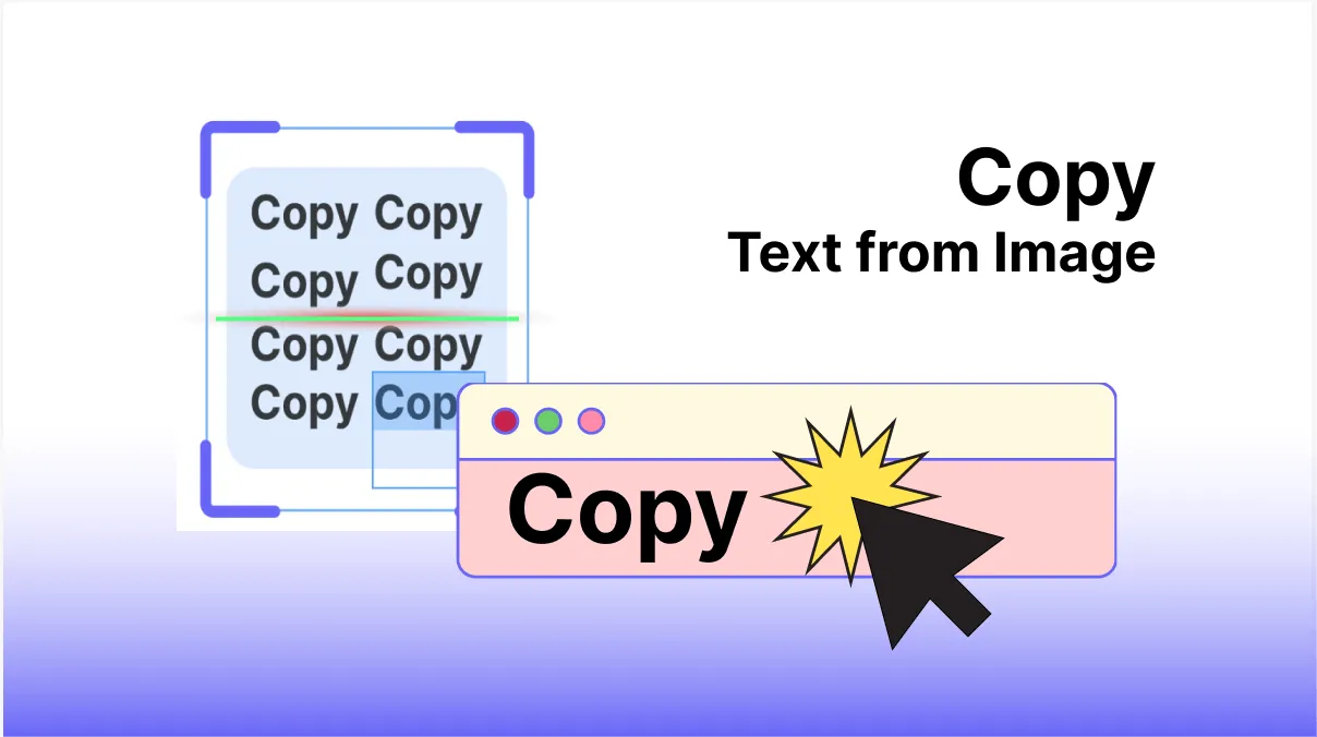 Méthodes rapides pour copier du texte à partir d'une image