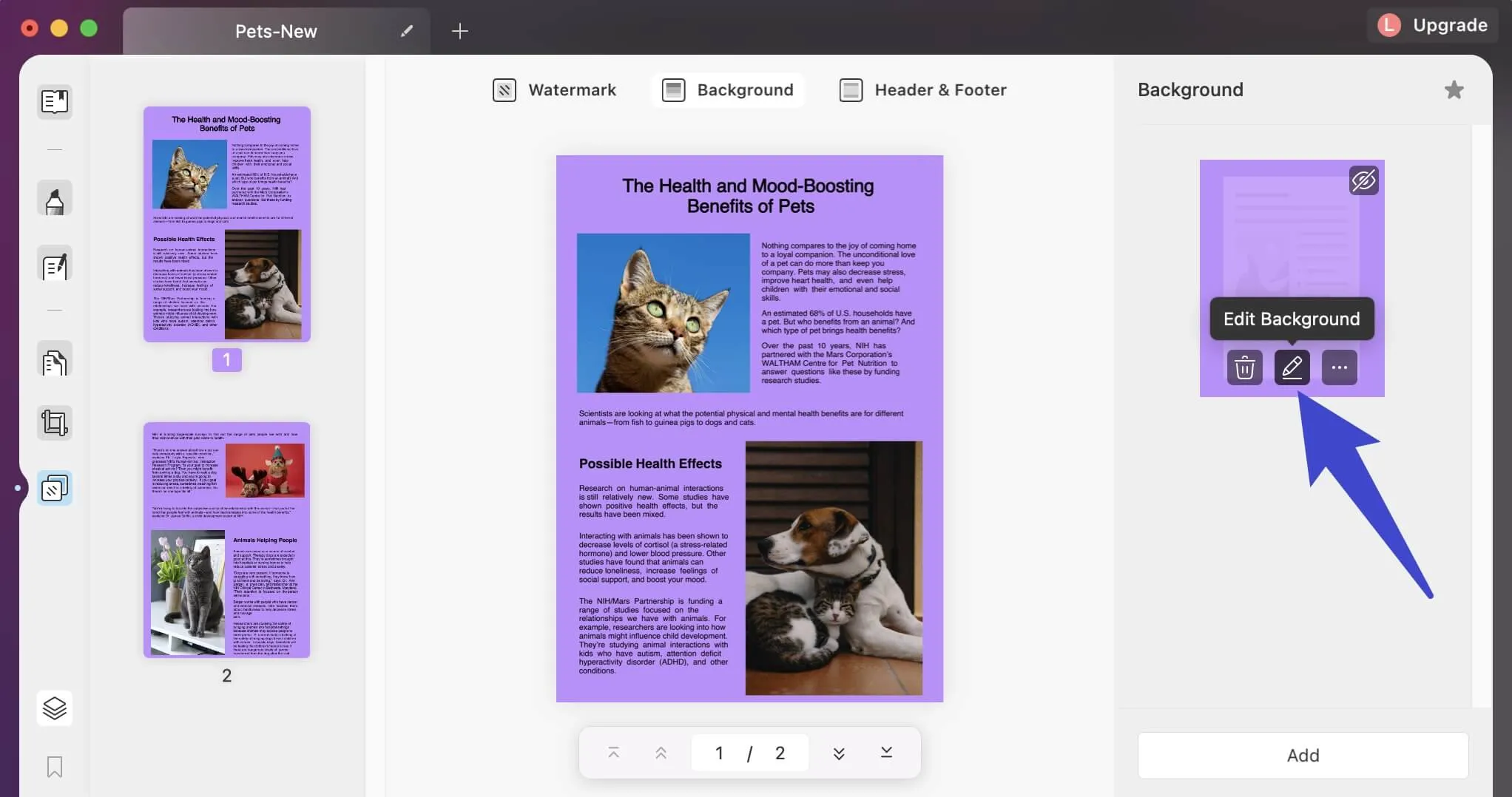 how to edit pdf on macbook