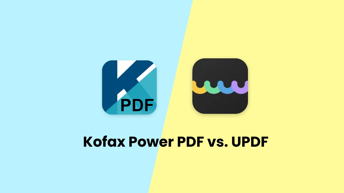 Kofax Power PDF vs UPDF: Usability, UI, & More