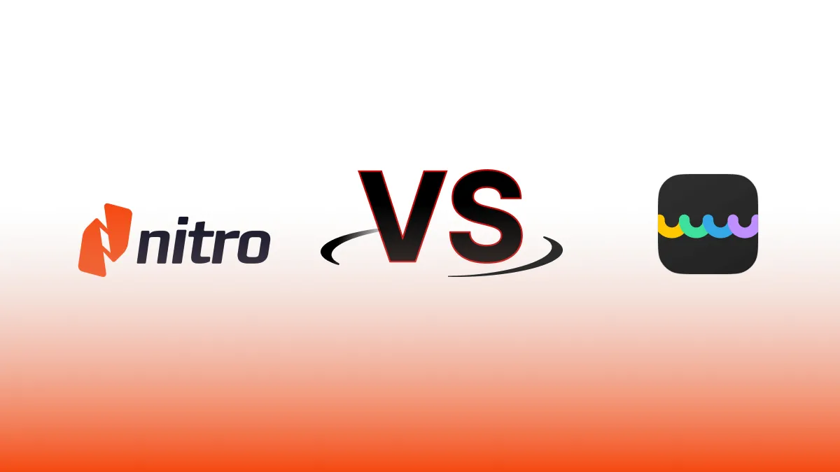 Nitro vs. UPDF - Ein vollständiger Vergleich