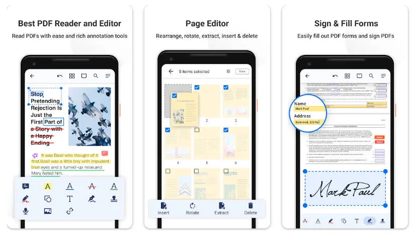 highlight pdf app android