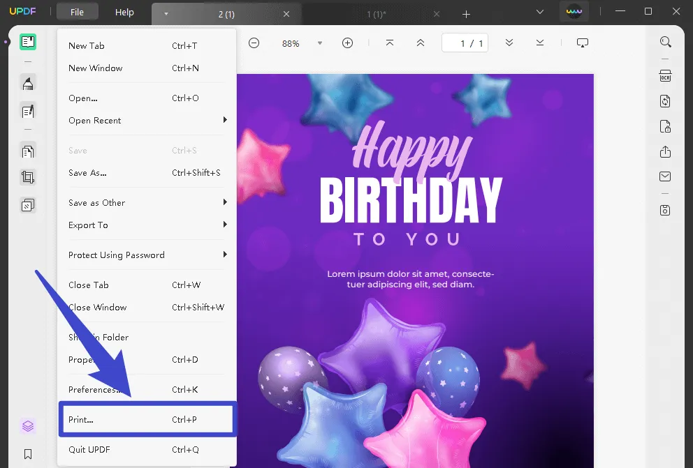 print professional birthday wishes for boss