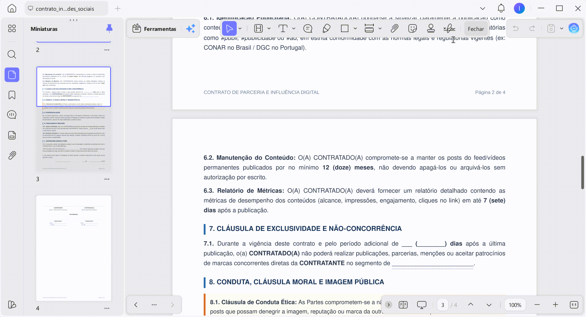 criador de carimbo em PDF