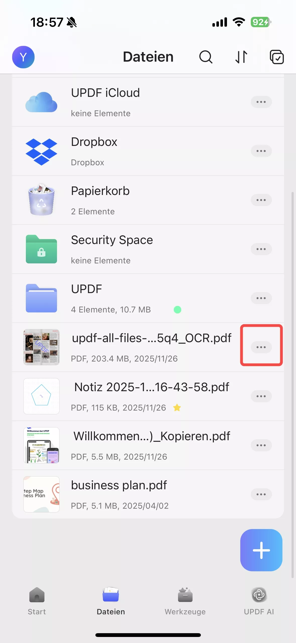 markierung zu pdf hinzufügen