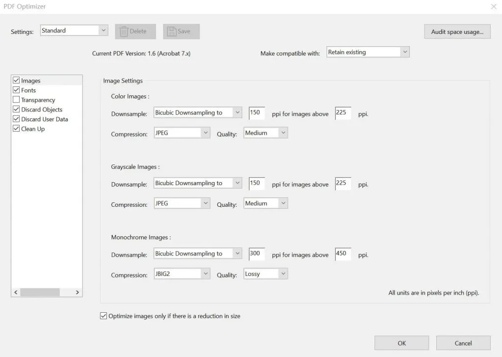 compresser un PDF avec adobe