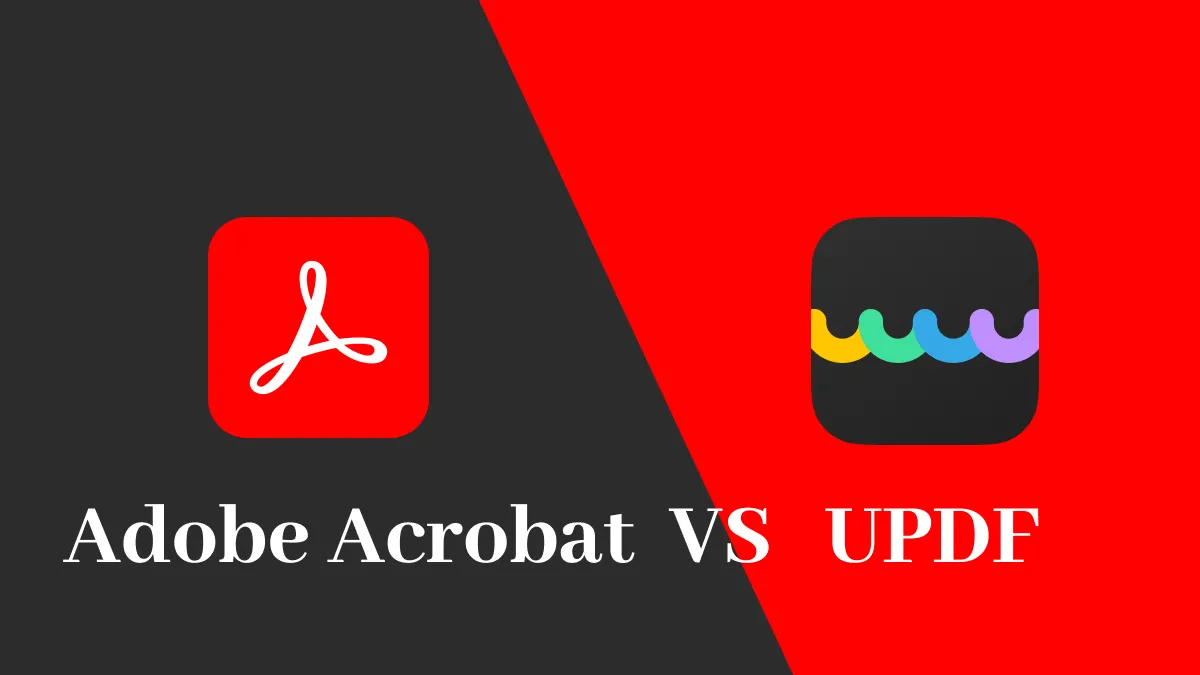 Confronta Adobe Acrobat vs UPDF