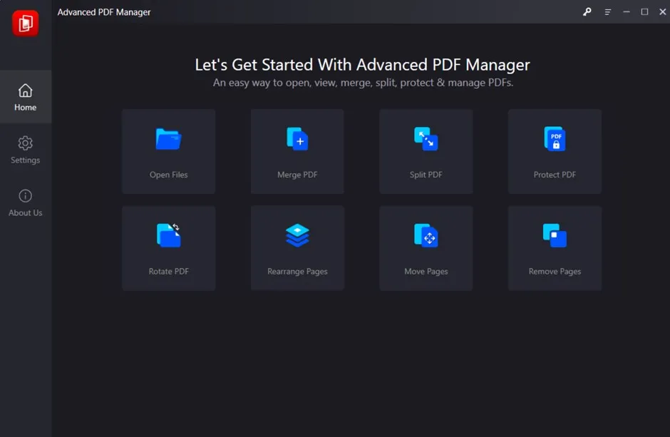 PDF Verwaltung Advanced PDF Manager