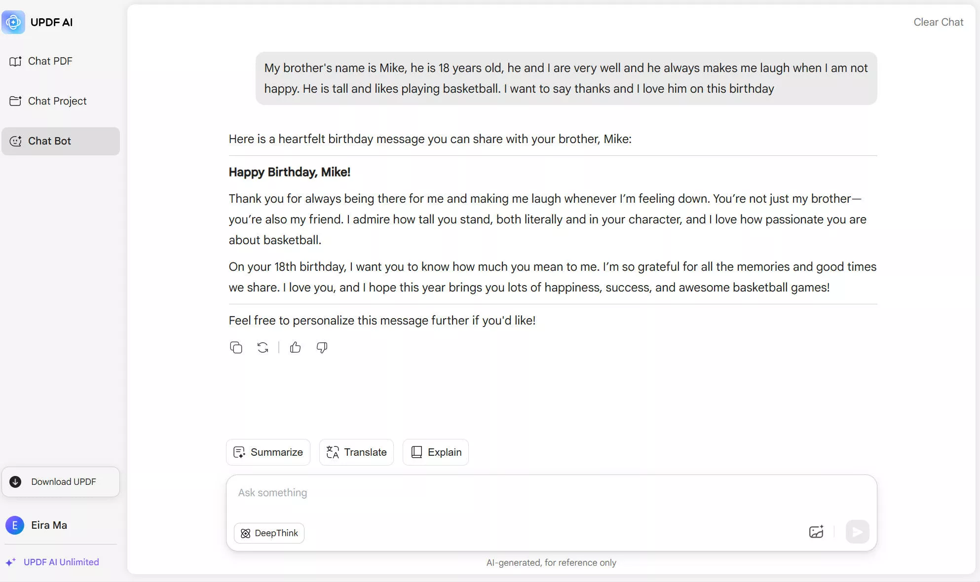 Information for birthday wishes for brother