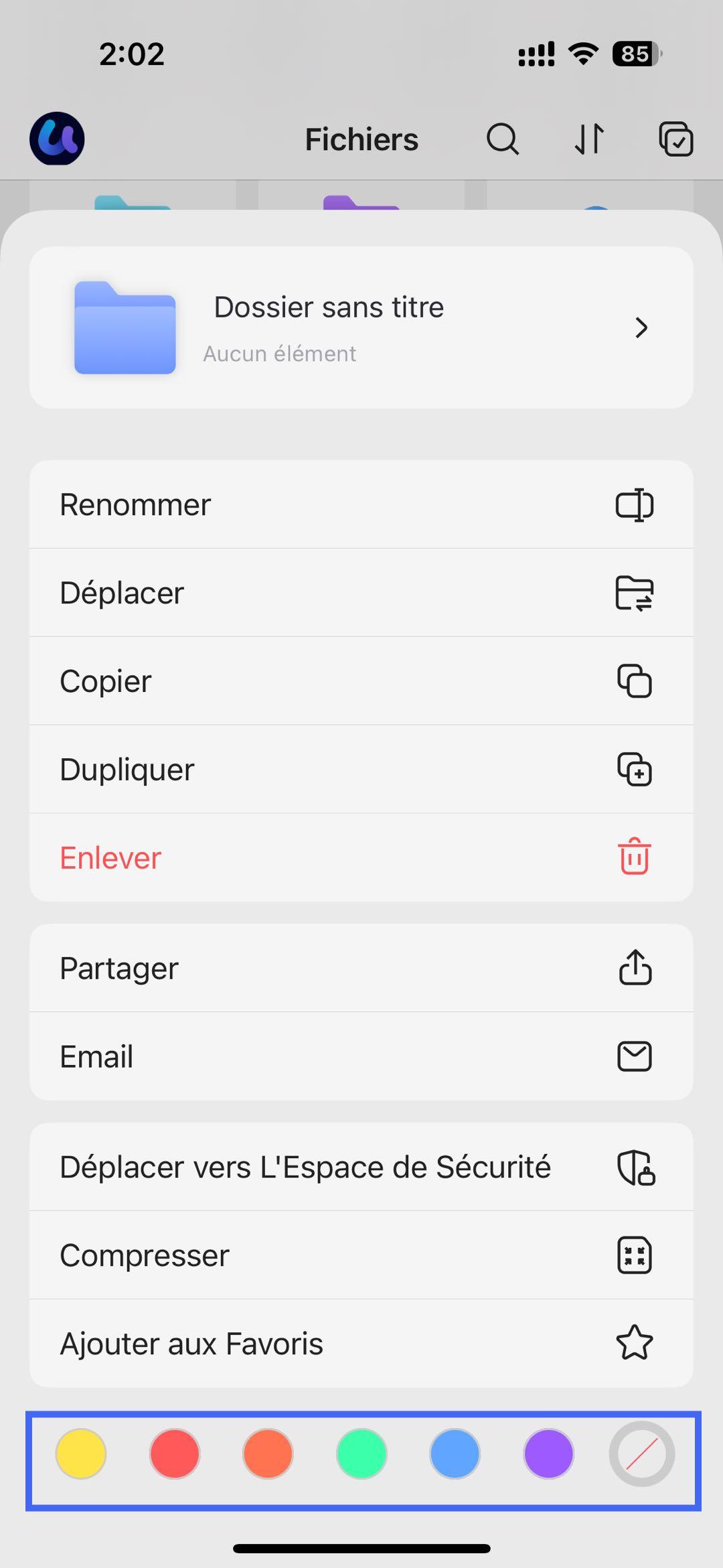changer la couleur