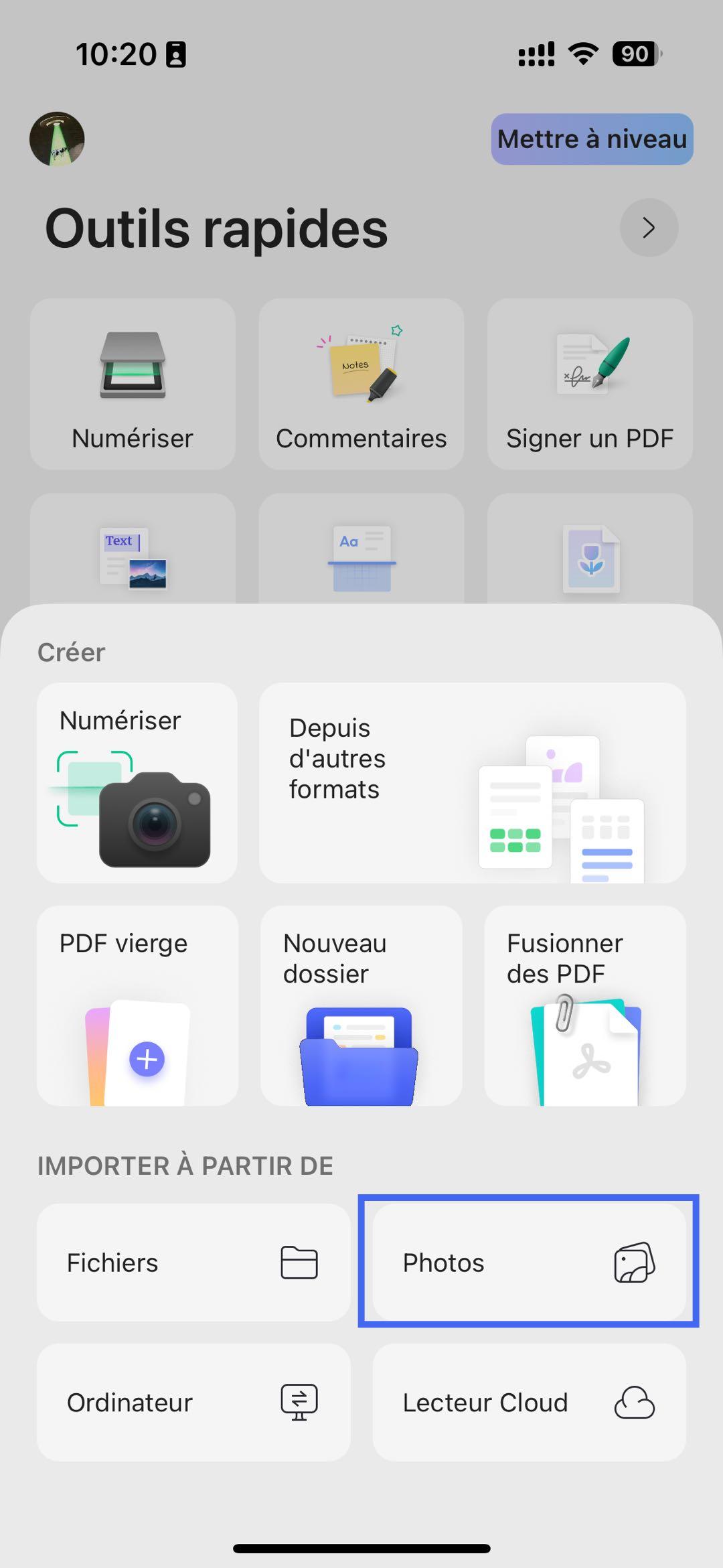 ajouter des photos