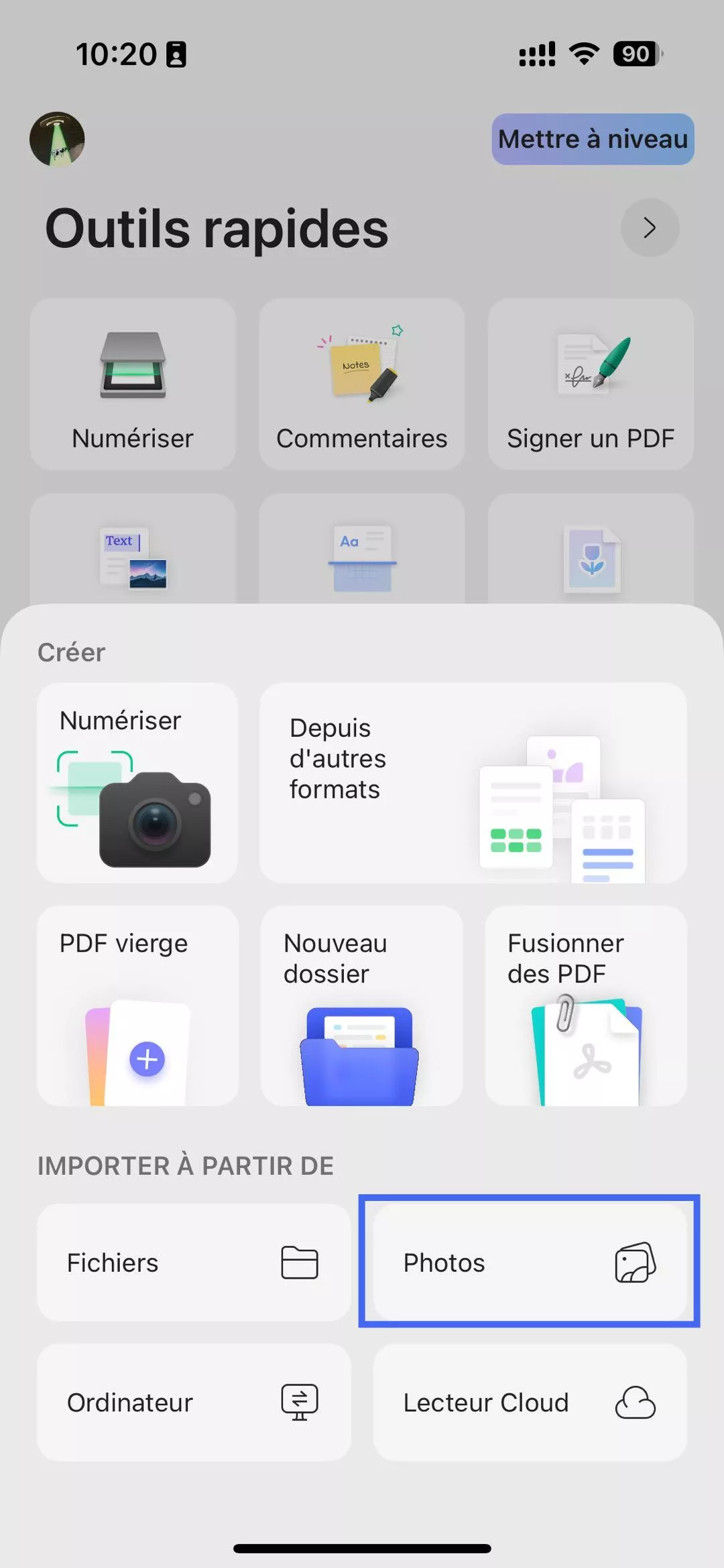 ajouter des photos