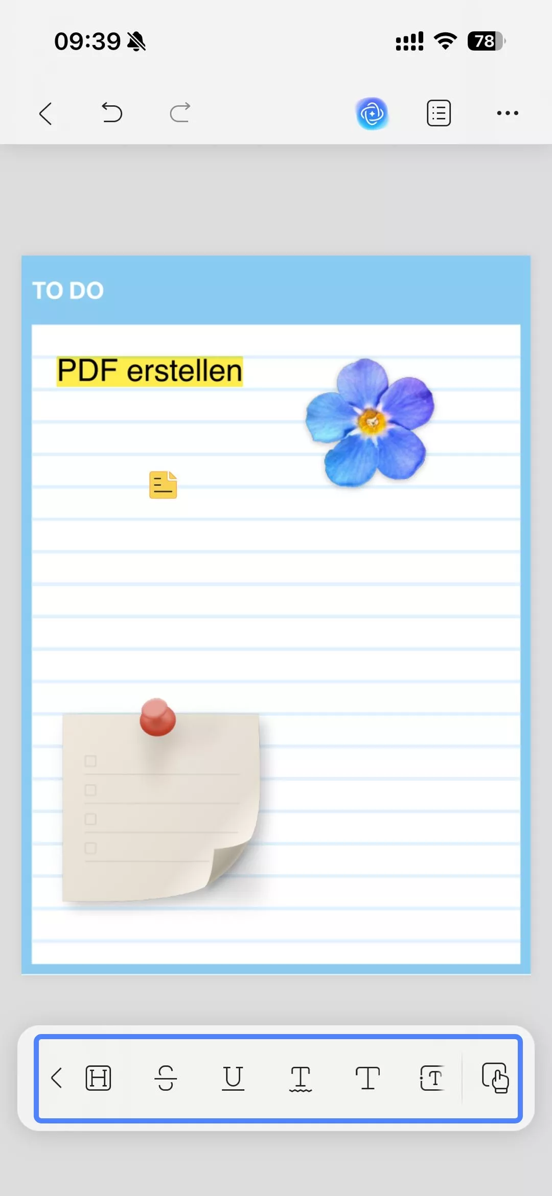 Kommentar-Werkzeuge