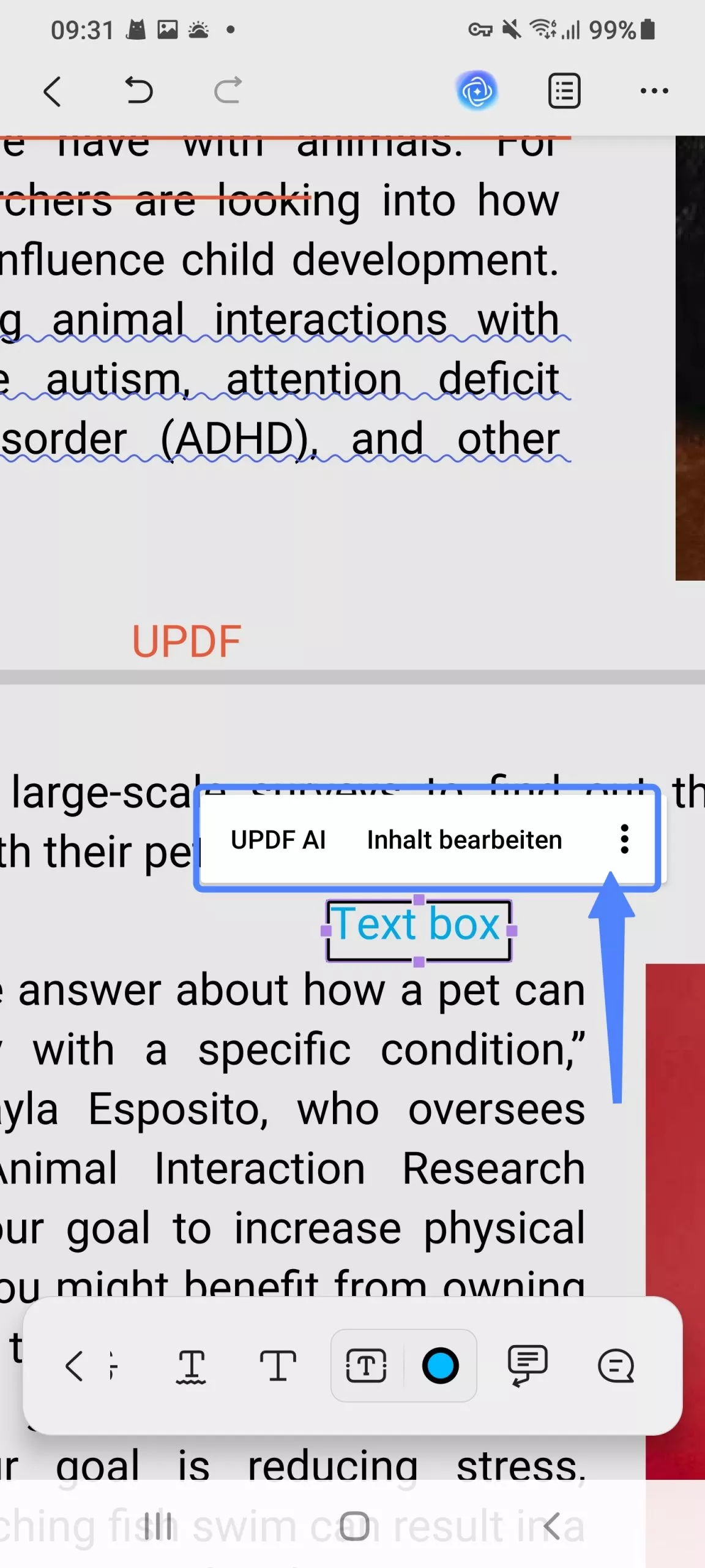 Textfeld hinzufügen