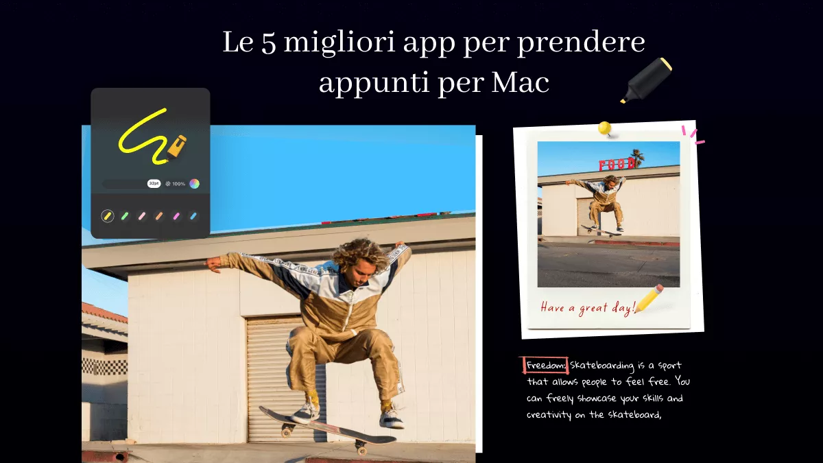 Top 5 app per prendere appunti per Mac nel 2024