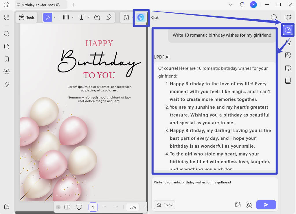 Birthday Wishes for Girlfriend