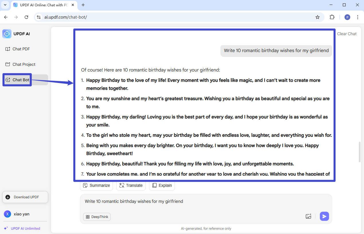 birthday wishes for girlfriend