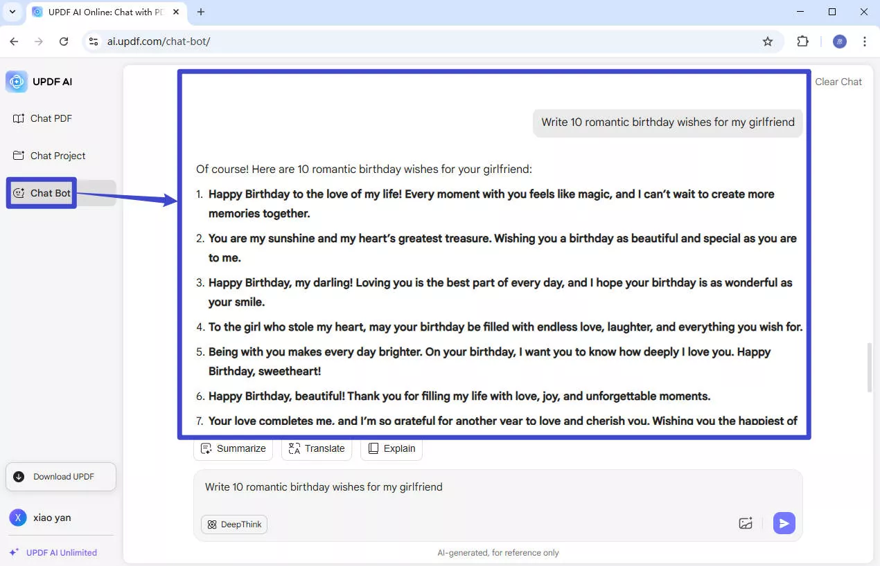 birthday wishes for girlfriend